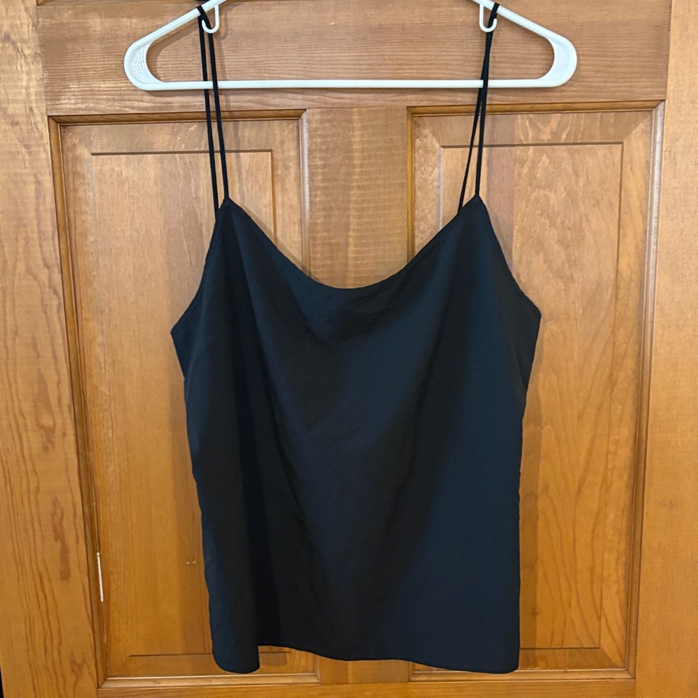 Mare Anthropologie size large Elegant Black Spaghetti Strap Top like new